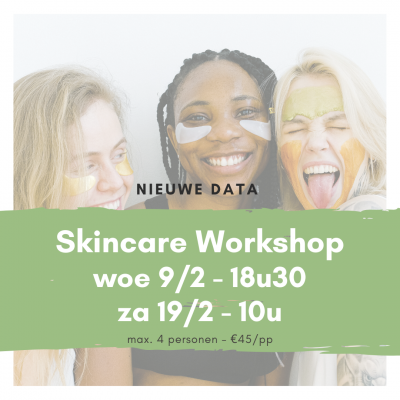 Skincare workshops met huidanalyse
