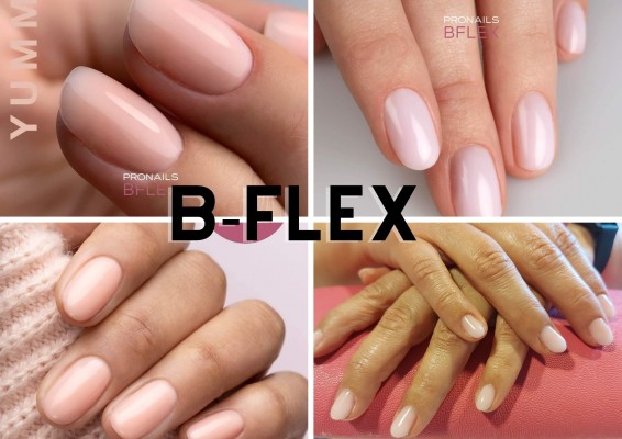 pedicure + BFLEX nagels